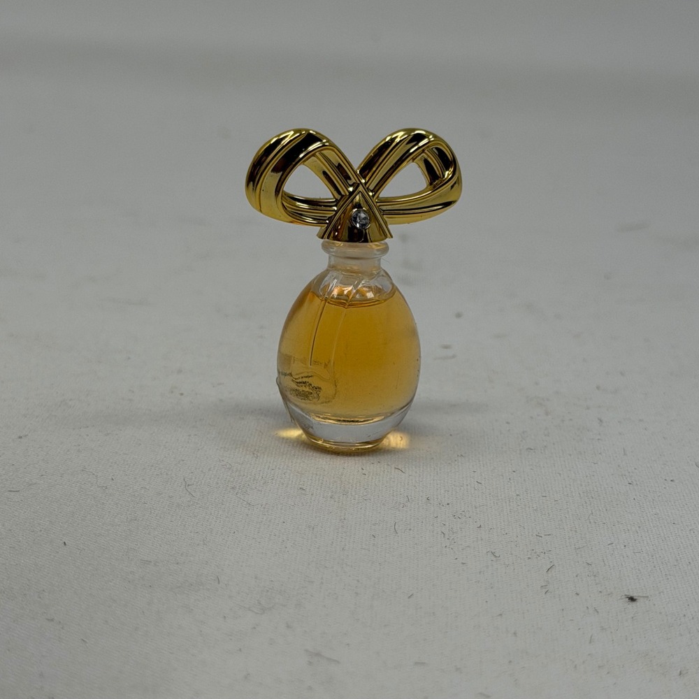 Elizabeth Taylor Diamonds and Rubies Parfum Mini 0.12oz 3.7ml Gold Bow Bottle